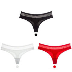 Cotton low-rise seamless women's briefs 3 pieces-