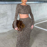 Chic Women’s High Waist Hip Wrap Set CJ