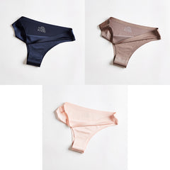 Seamless Ice Silk Comfort Briefs 3 pieces-