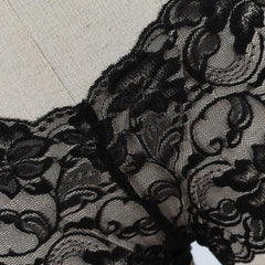 6 pieces Sultry Low-Waist Sheer Hollow Briefs-