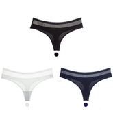 Cotton low-rise seamless women's briefs 3 pieces-