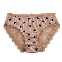 Elegant Heart-Shaped Lace Underwear For Women-
