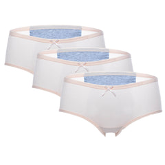 3Pcs Comfortable Absorbent Women Menstrual Panties Set-