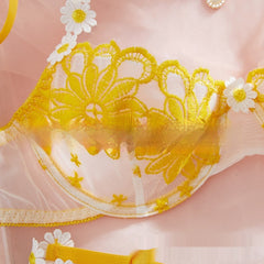 Delicate Lace Push-Up Bra-