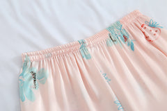 Natural Ice Silk Lounge Set-