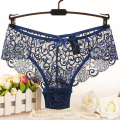 Seductive Mid-Rise Lace Women’s Briefs-