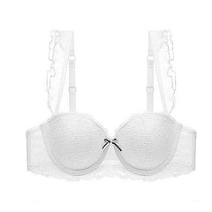 Chic Lace Embroidery Push Up Bra Underwear Lingerie