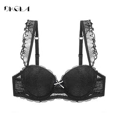 Sexy Lace Embroidery Push Up Bra Underwear Lingerie