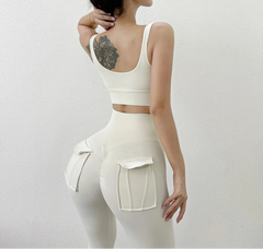 High-Waist Pocket Leggings – Ultra-Soft Workout Essential