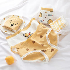 7 Pcs Women’s Cotton Printed Briefs Set