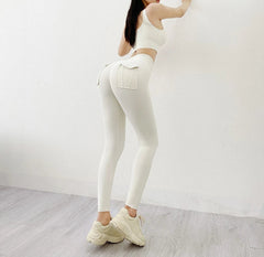 High-Waist Pocket Leggings – Ultra-Soft Workout Essential