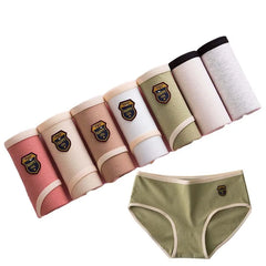 7 Pcs Women’s Cotton Printed Briefs Set