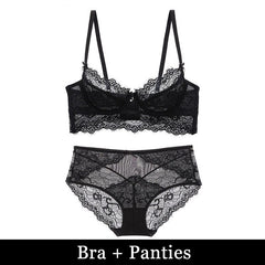 Ultra-thin and transparent chic bras
