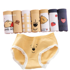 7 Pcs Women’s Cotton Printed Briefs Set