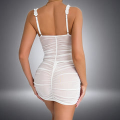 Romantic Floral Lace Nightgown Set