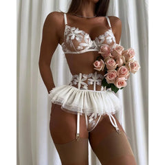 3 Piece Sexy Lingerie Set For Women