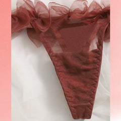 Elegant Lace Intimate Lingerie Set