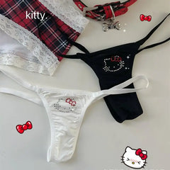 Kawaii Y2K Cartoon Lace Panties
