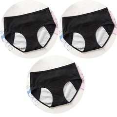 3 PCS Cute Leakproof Period Underwear Set