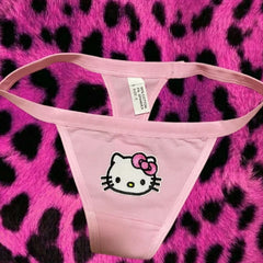 Iconic Kitty Comfort Core Thong and G-String