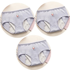 3 PCS Cute Leakproof Period Underwear Set