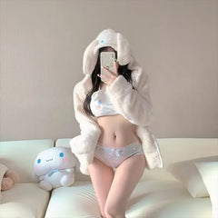 Kawaii Cartoon Lace Breathable Panties