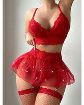 3 Pieces Sexy Lingerie Set