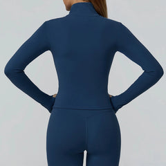 Quick‑Dry Women’s Fitness Jacket