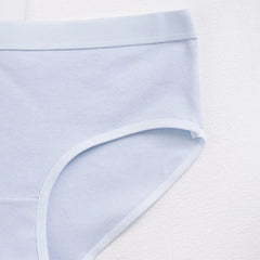 Solid Cotton Briefs 4-Pack Women