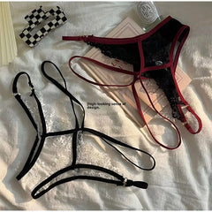 Elegant French Lace Breathable G-Strings