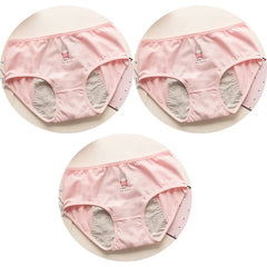 3 PCS Cute Leakproof Period Underwear Set