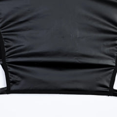 Sexy PU Leather Halter Cutout Slim Nightwear Dress