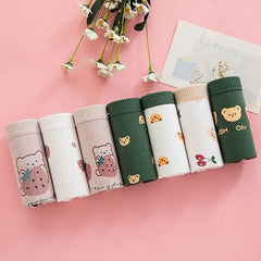 7 Pcs Women’s Cotton Printed Briefs Set