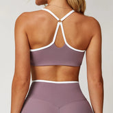 Women’s Push-Up Shockproof Sports Bra – Gym & Yoga Top