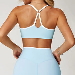 Women’s Push-Up Shockproof Sports Bra – Gym & Yoga Top