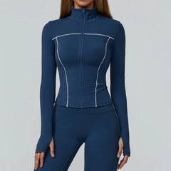 Quick‑Dry Women’s Fitness Jacket