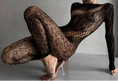 Chic Mesh Leopard Bodysuit