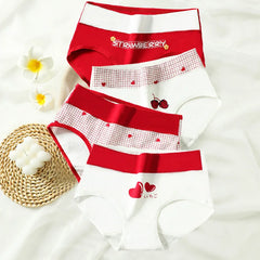 Women Cartoon Shaping Briefs 4pcs