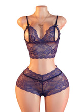 Women Floral Lace Bra Shorts Set
