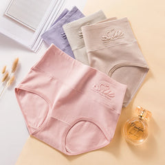 Plus Size Print Briefs 4pcs