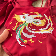 Sensual Hanfu Chiffon Robe Set