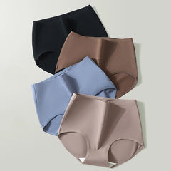 High Waist Cotton Briefs 4 Pack