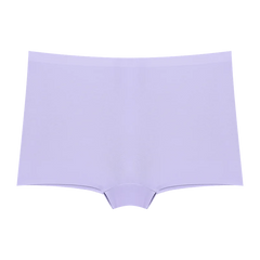 Lavender underwear on a white background