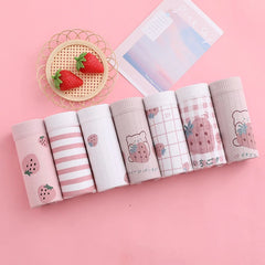 7 Pcs Women’s Cotton Printed Briefs Set