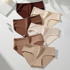 Women Pastel Bow Briefs 6pcs