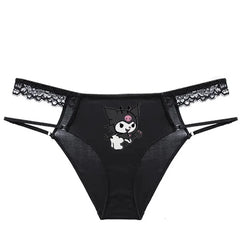 Kawaii Lace Adjustable Mesh G-String