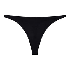 Ice Silk Seamless Low-Rise G-String Thong