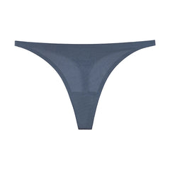 Ice Silk Seamless Low-Rise G-String Thong