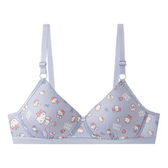Cute Kawaii Wireless Bra Set
