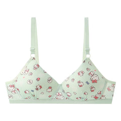 Cute Kawaii Wireless Bra Set